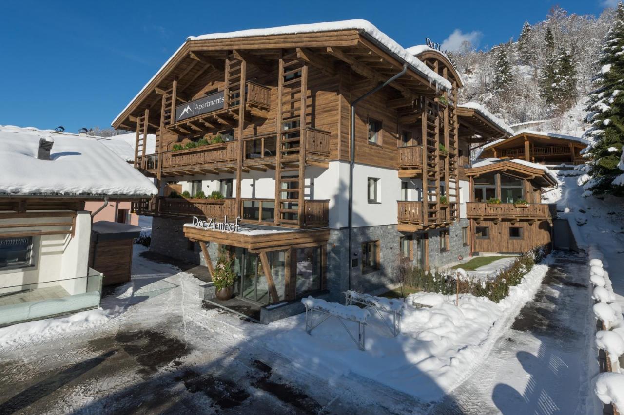 Ferienwohnung Der Zirmhof in Saalbach Exterior foto